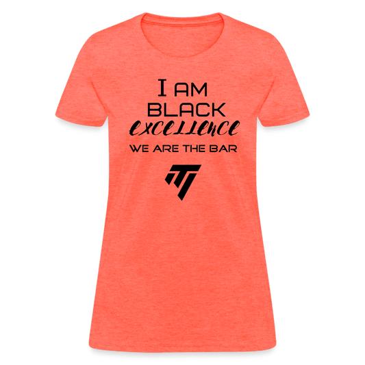 Women's Graphic T-Shirt - heather coral